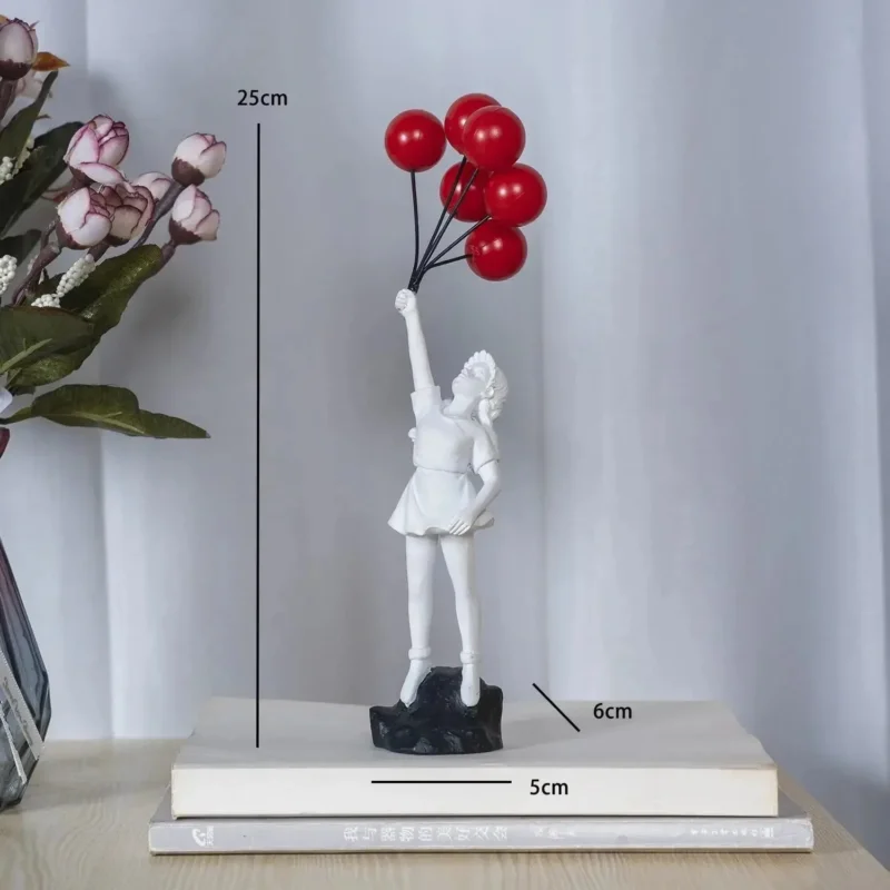 Banksy-Statue „Fliegendes Ballonmädchen“