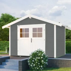 Weka Gartenhaus Blackmount 122, 301x205, Carbongrau