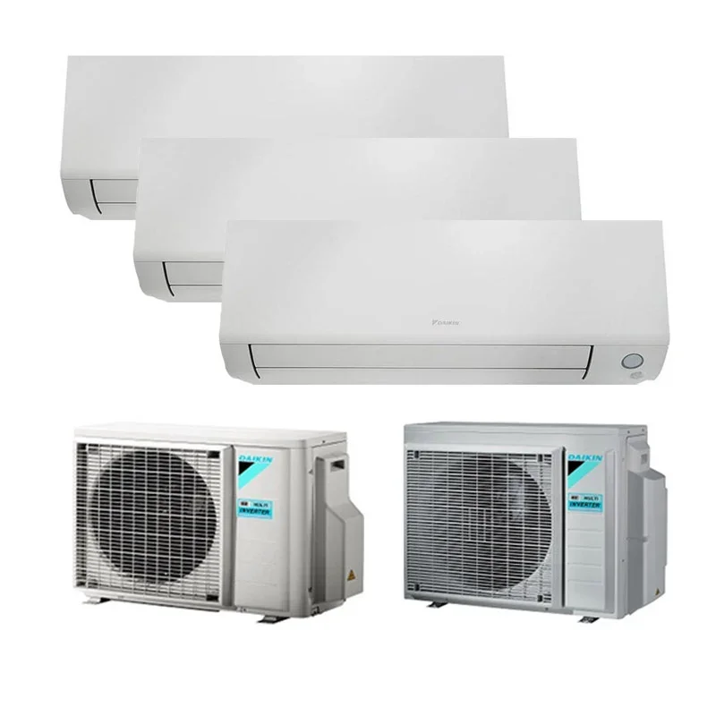Daikin - Perfera Multisplit Klimaanlage - 3 x Wandgerät + 1 Außengerät