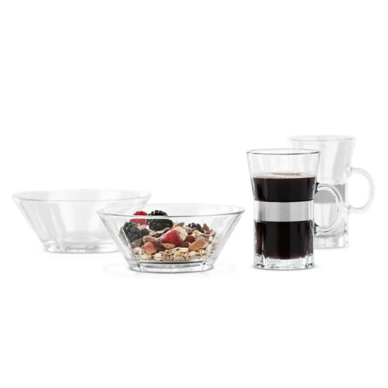 Rosendahl – Grand Cru Frühstücksset für 2 Personen. Heißgetränk und Bowl inklusive.