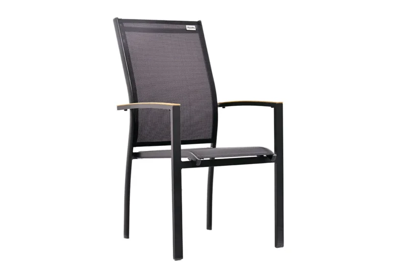 Doppler Stapelstuhl Expert Aluminium/Teak
