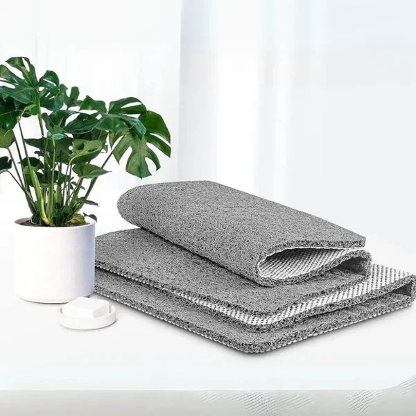 Badezimmermatte | Schnell trocknende Anti-Rutsch-Matte | Hygienische Abflussstruktur | AquaSafe