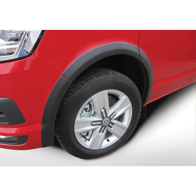 RGM, Satz Radlaufverbreiterungen, passt für Volkswagen Transporter T5 2003-2015 Langradstand - alle Versionen - Schwarz