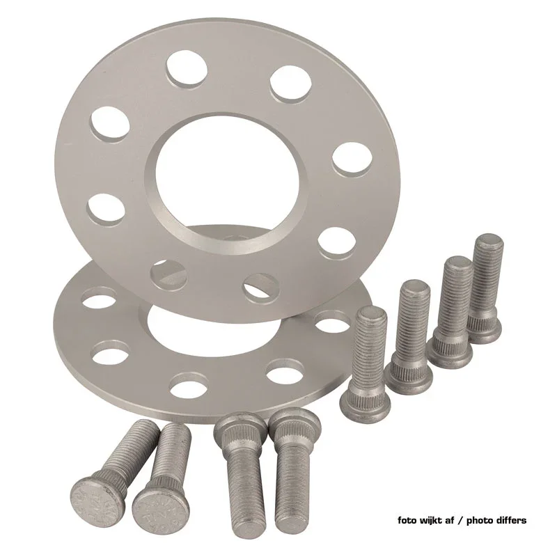H&R, DRS-System Spürverbreiterungsatz 10mm pro Achse - Lochkreis 5x114,3 - Mittenzentrierung 60,1mm - System M12x1,5 - passend für Toyota, Aluminium, Silber
