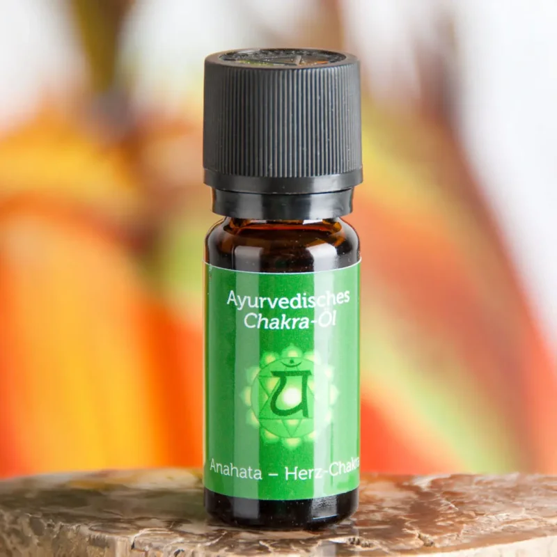 Herz-Chakra Öl Anahata, 10-ml-Fläschchen mit Jojoba-Basis, von Berk.