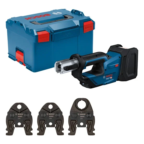 Produktbild von Bosch Akku-Presswerkzeug GPT 18V-19 mit Kit U inkl. L-BOXX 238