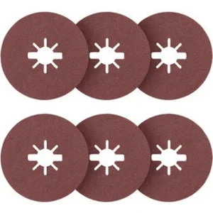 Produktbild Lieferumfang von EXPERT for Metal Fiberschleifscheibe R444, 115mm, K36/60/80/120, X-LOCK, 12 Stk
