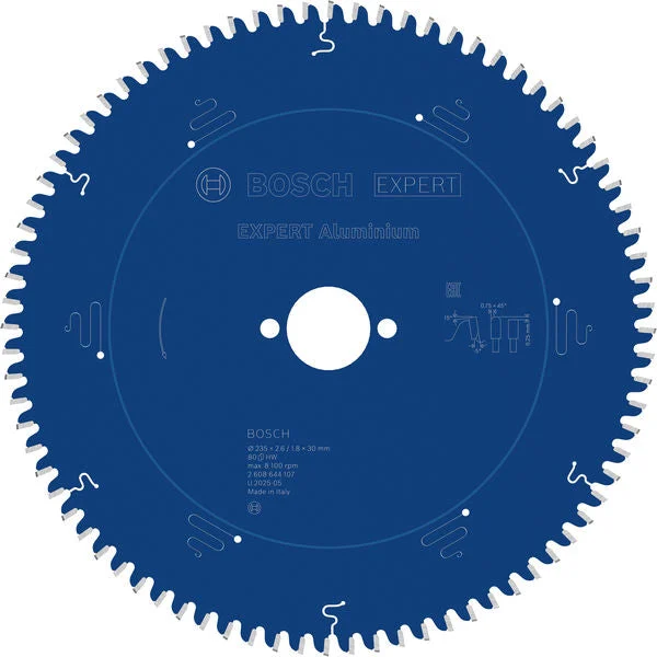 Produktbild von Kreissägeblatt EXPERT Aluminium 235 x 2,6/1,8 x 30 mm Z80