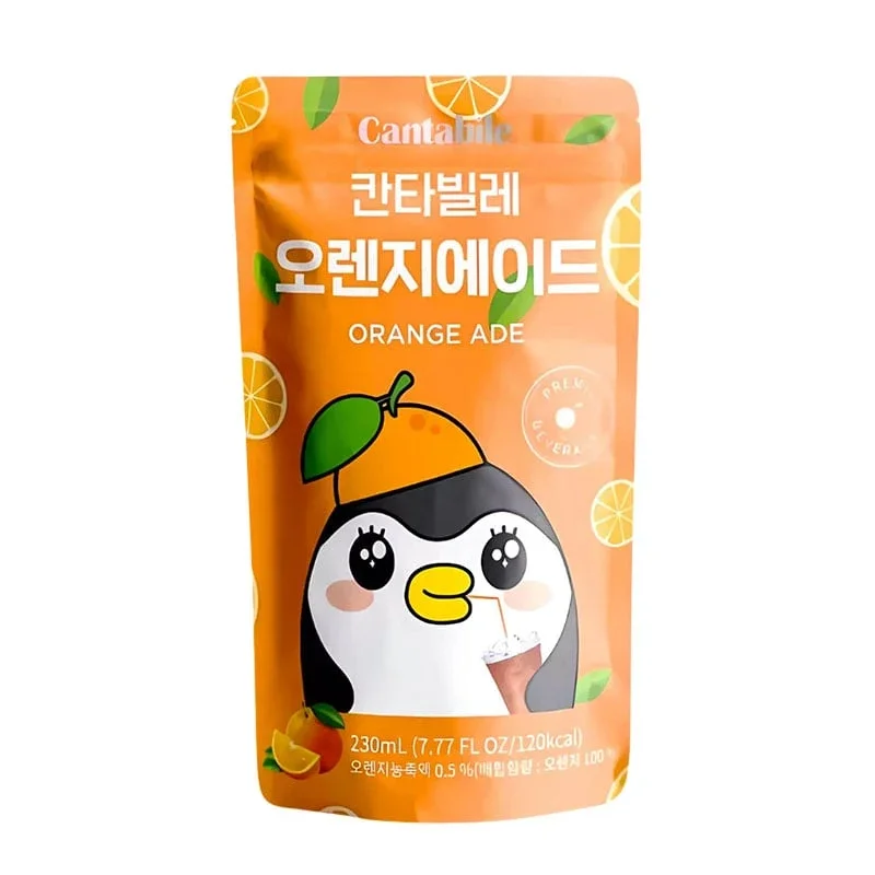 Koreansk isdryck på påse Apelsin 230ml