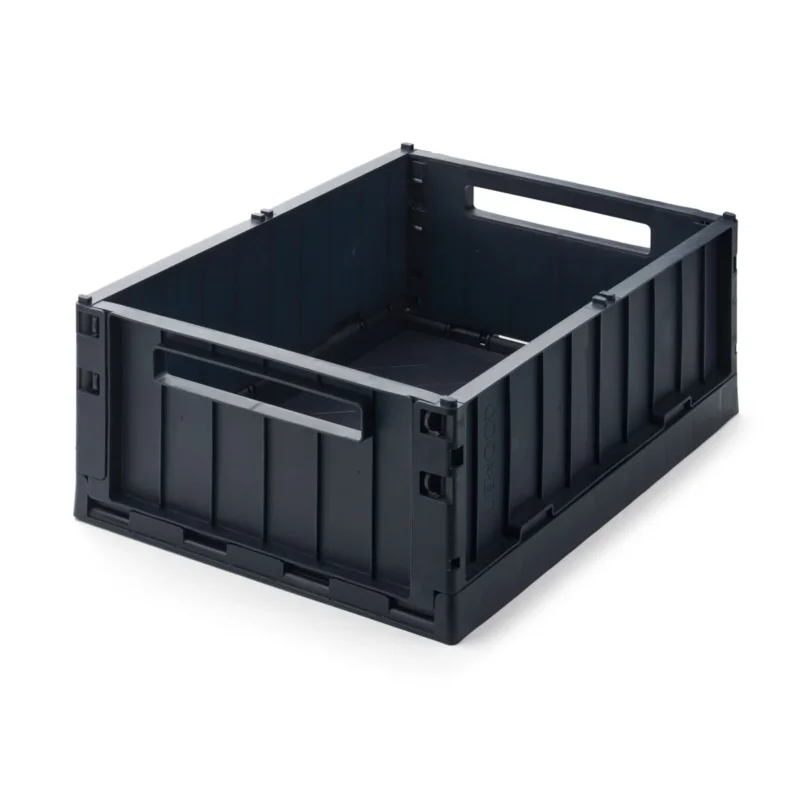 LIEWOOD WESTON AUFBEWAHRUNGSBOX LARGE MIT DECKEL MIDNIGHT NAVY