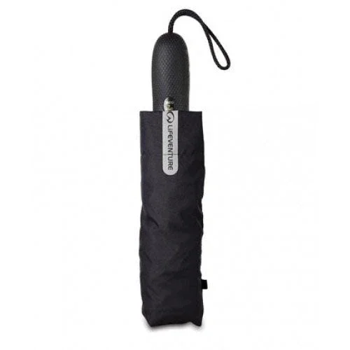 Lifeventure - Trek Regenschirm Regenschirm // Schwarz - Medium-Diverse Outdoor-Ausrüstung-Lifeventure-GearFreak.de-1