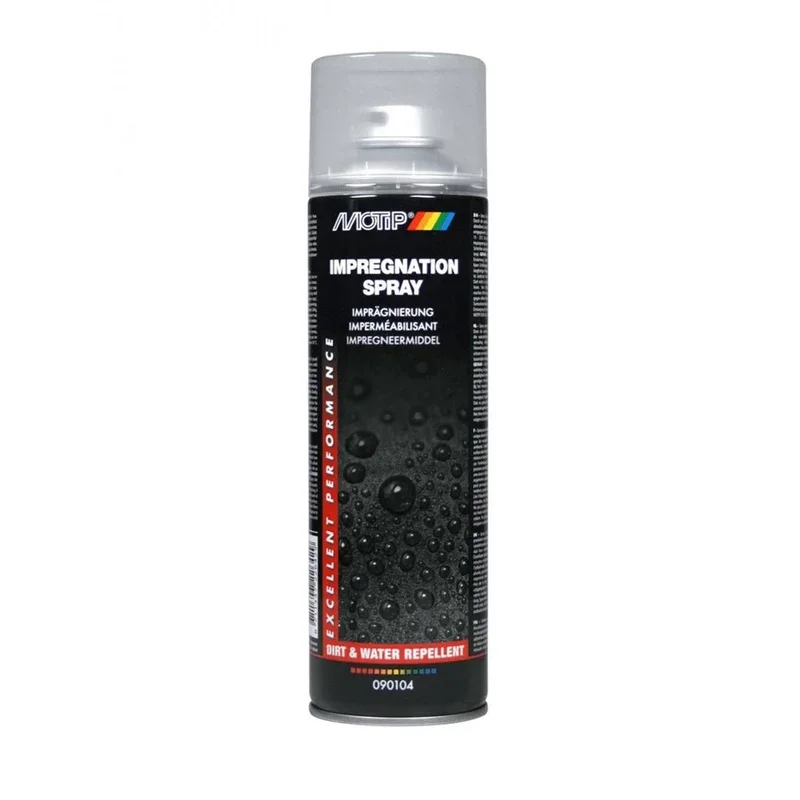 Motip, Textil Imprägnierung Spray - 500ml, Schwarz