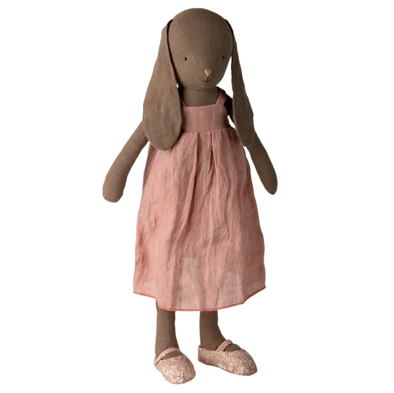 Maileg - Hase Bunny Größe 4 Braun Kleid und Schuhe