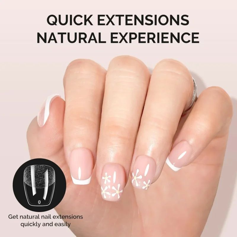 Full Cover Soft Gel Nail Tips Extra Short Ballerina 300pcs – Bild 2
