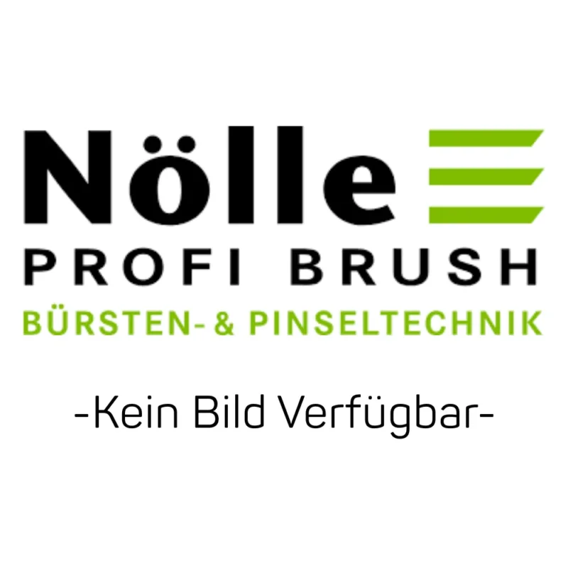 Logo für Nölle Profi Brush Bürsten- & Pinseltechnik e.K., zeigt drei grüne Linien, darunter "Bürsten- & Pinseltechnik" und "Kein Bild Verfügbar" - perfekt für Malerarbeiten oder mit dem Stielhalter Power Stick Kunststoff. Kein Bild verfügbar.