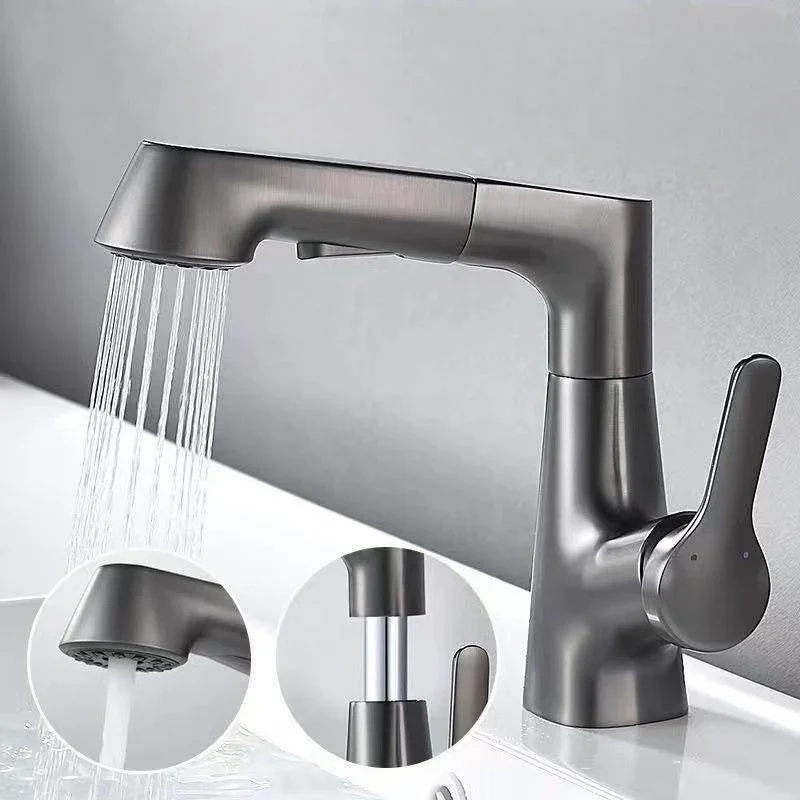 Eleganter Wasserhahn mit flexibler Handbrause für Ihr Bad
