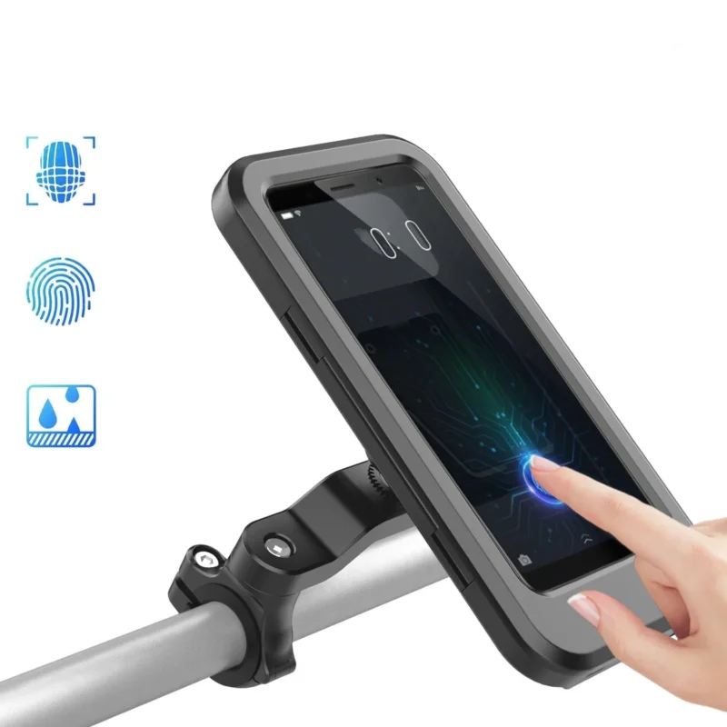 Wasserdichte Halterung mit 15W USB-Ladefunktion für Fahrräder