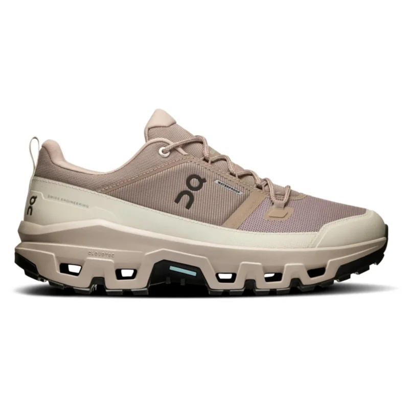 ON Cloudrock Low Waterproof Cider/ Fog Herren