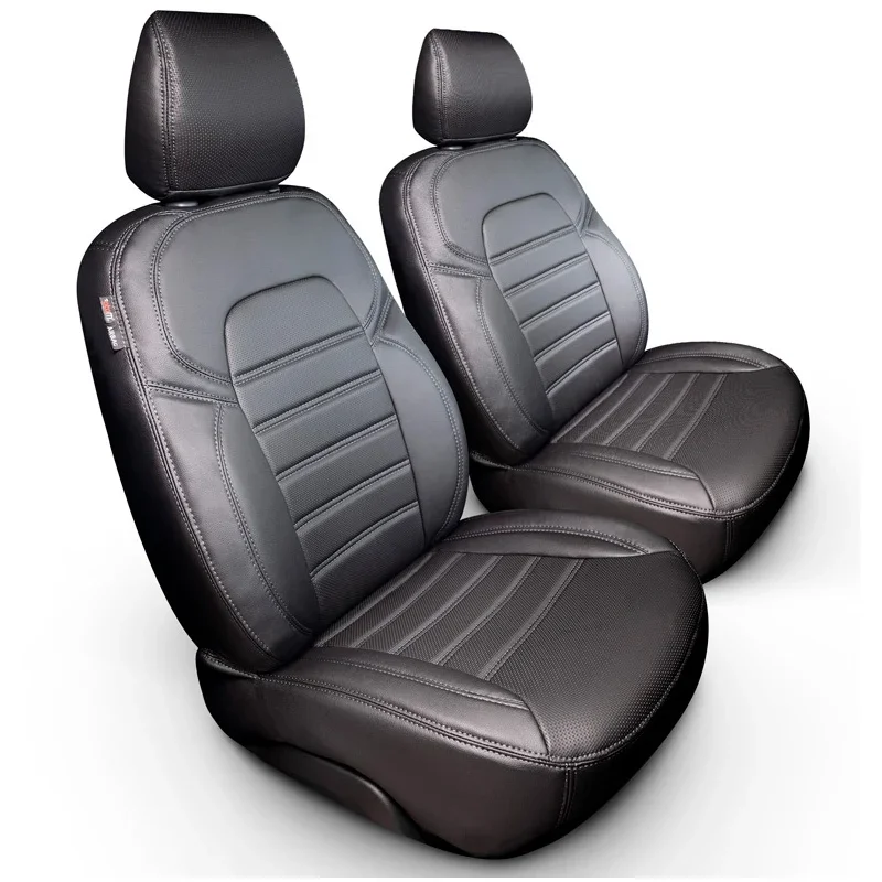 otoM, Sitzbezüge, Kunstleder 'New York Design', 1+1 Set, passt für Volkswagen Transporter T7 (2024-)
