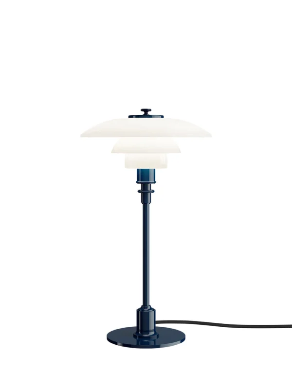 PH 2/1 Tischleuchte, Glossy Deep Blue von Louis Poulsen