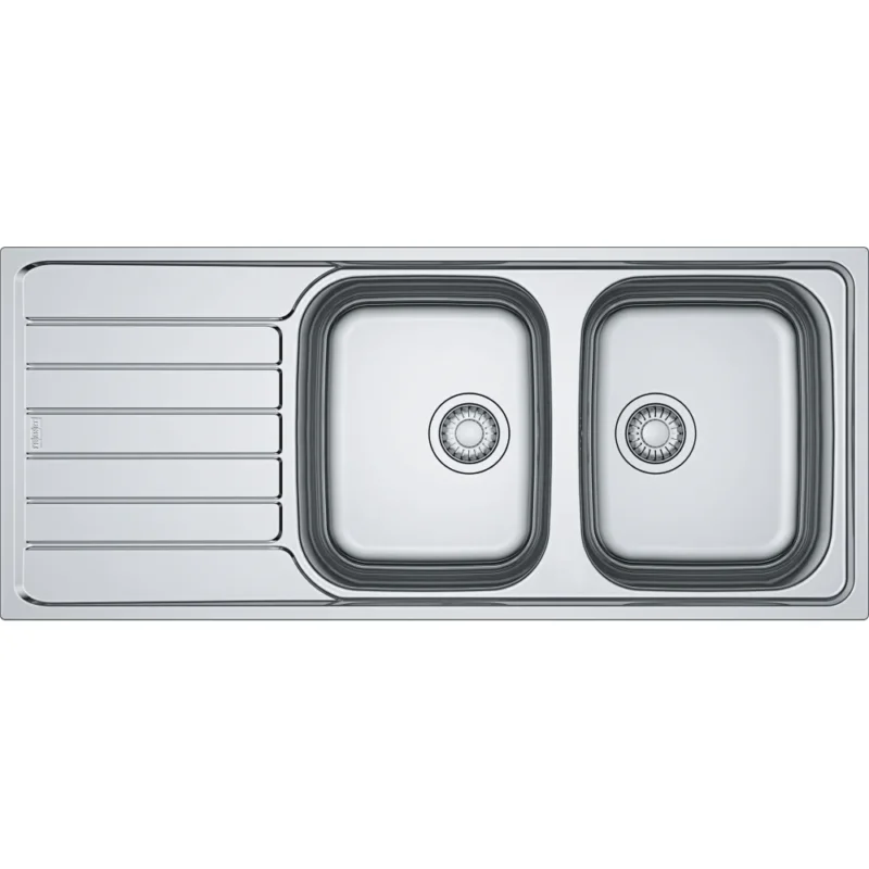 FRANKE Edelstahlspüle SKX 621-116 Edelstahl Drehknopf 101.0469.740