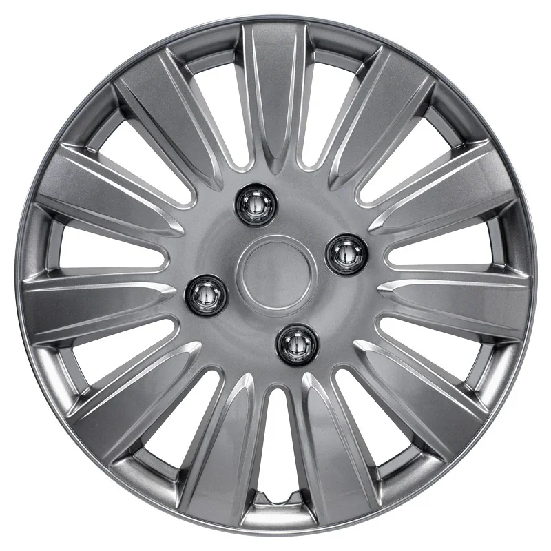 AutoStyle, Satz Radzierblenden Mississippi 14-Zoll Gun-Metal, ABS, Silber