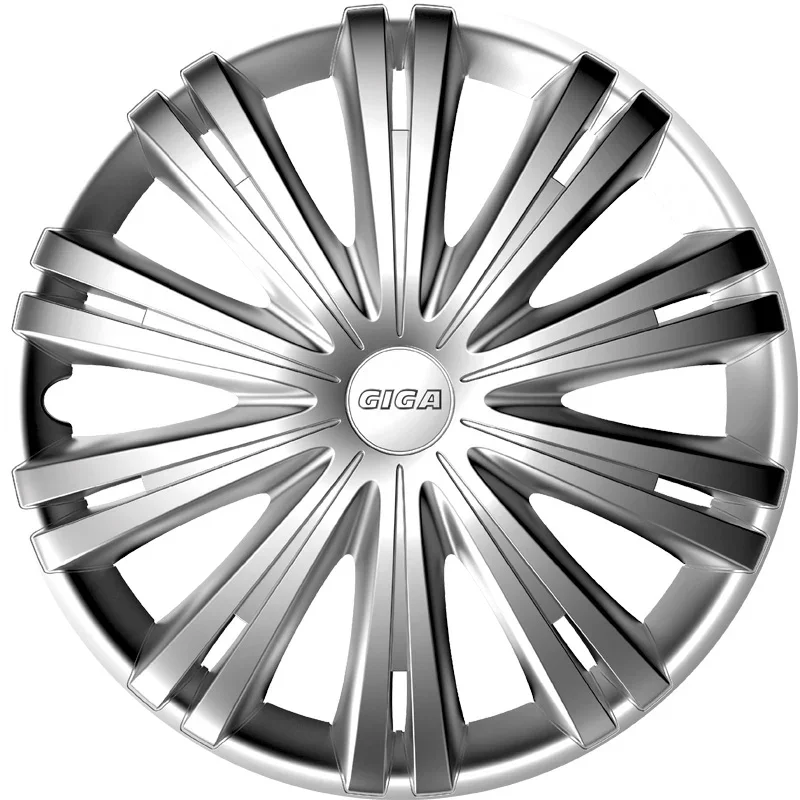 AutoStyle, Satz Radzierblenden Giga 13-Zoll Silber, ABS