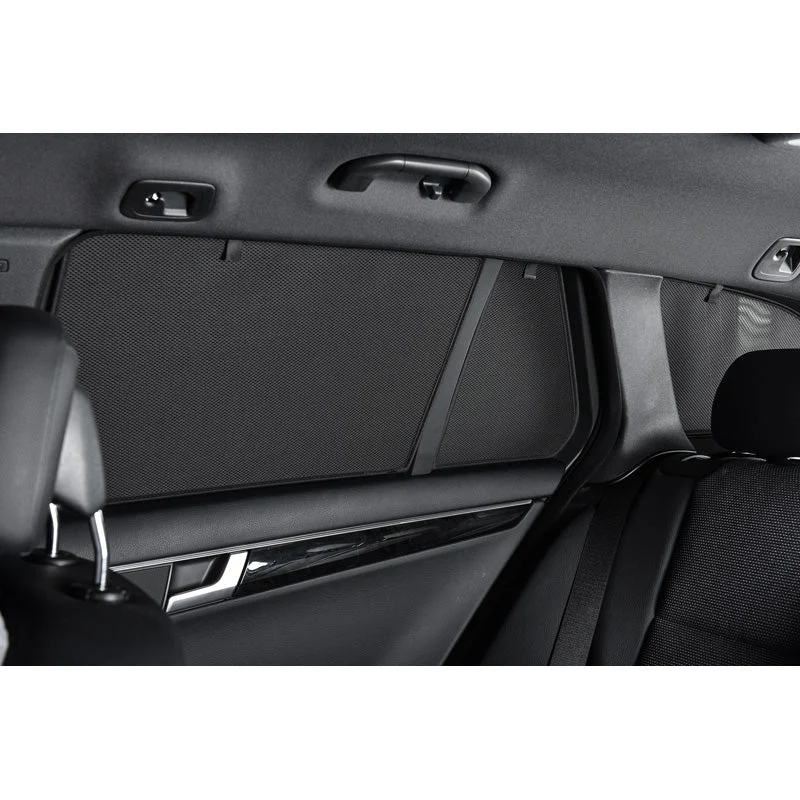 Car Shades, Satz passend für Citroen C3 Picasso 2008- (6-teilig), Textil, Schwarz