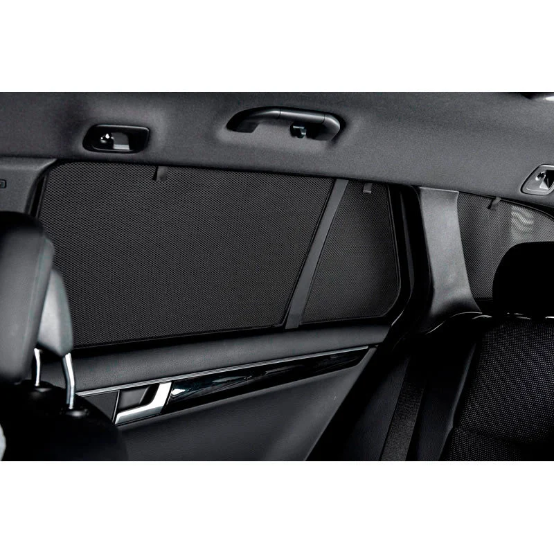 Car Shades, Satz (Hintertüren) passend für Skoda Octavia IV (NX5) Kombi 2020- (2-teilig), Textil, Schwarz