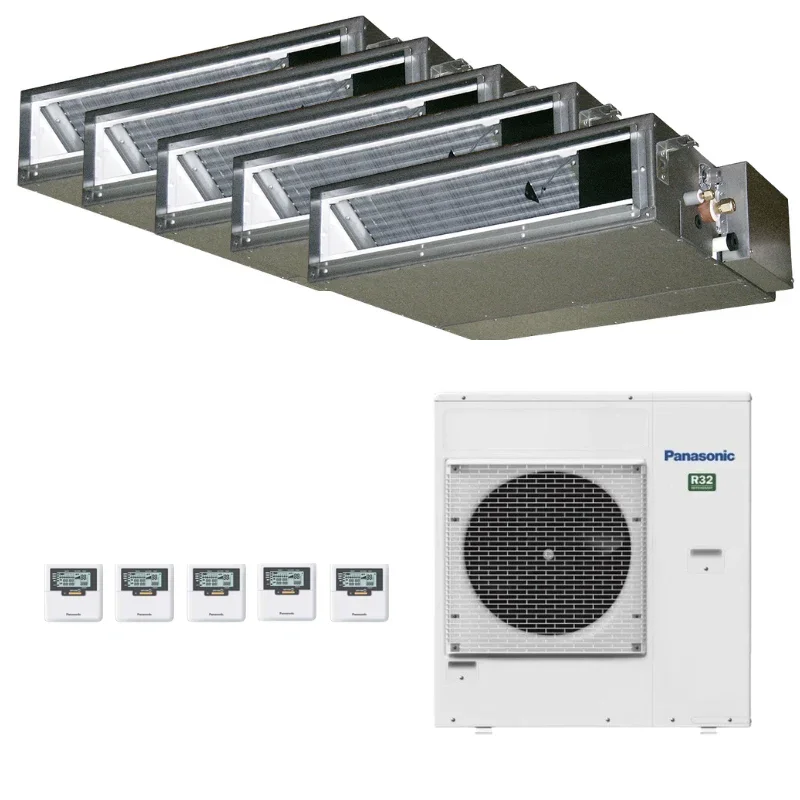 Panasonic Kanalgerät CD3EAW Multisplit-Klimaanlage 5× Kanalgerät