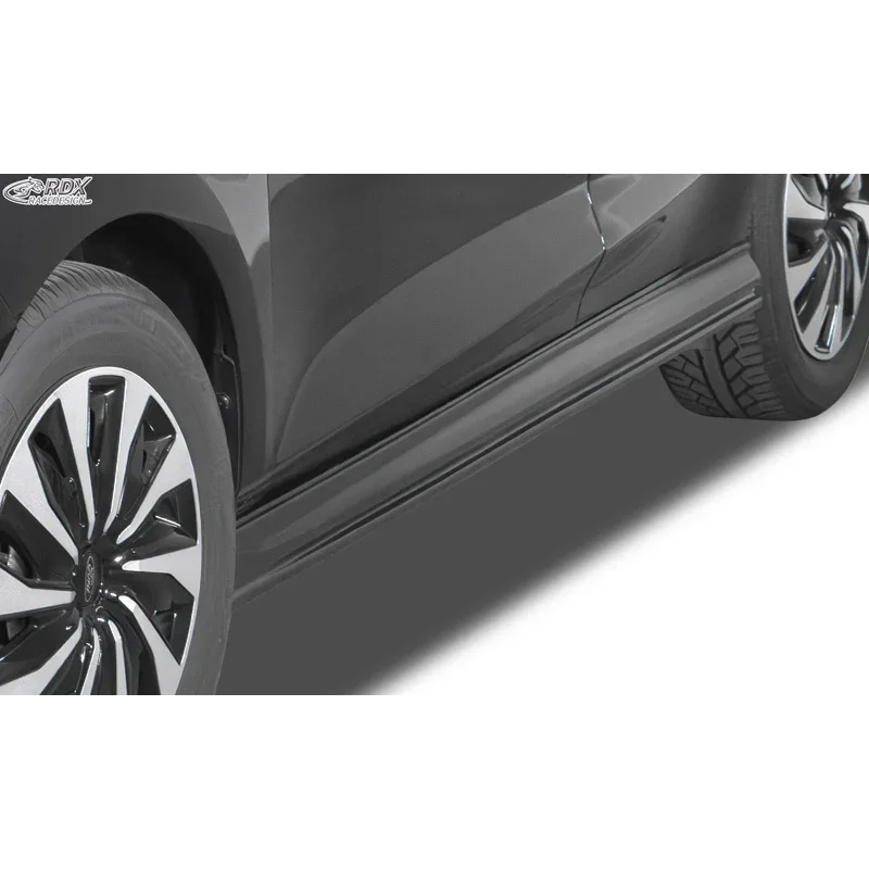 RDX, Sideskørte, ABS, passer til Ford Fiesta VII (2017-2024) excl. Active, ST, ST-Line 'Edition'
