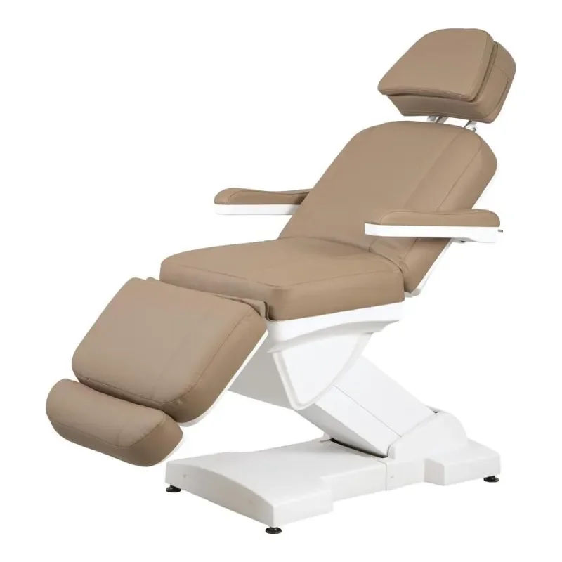 Weelko RICLE Kosmetikliege PU, 4 Motoren, Heizung Beige
