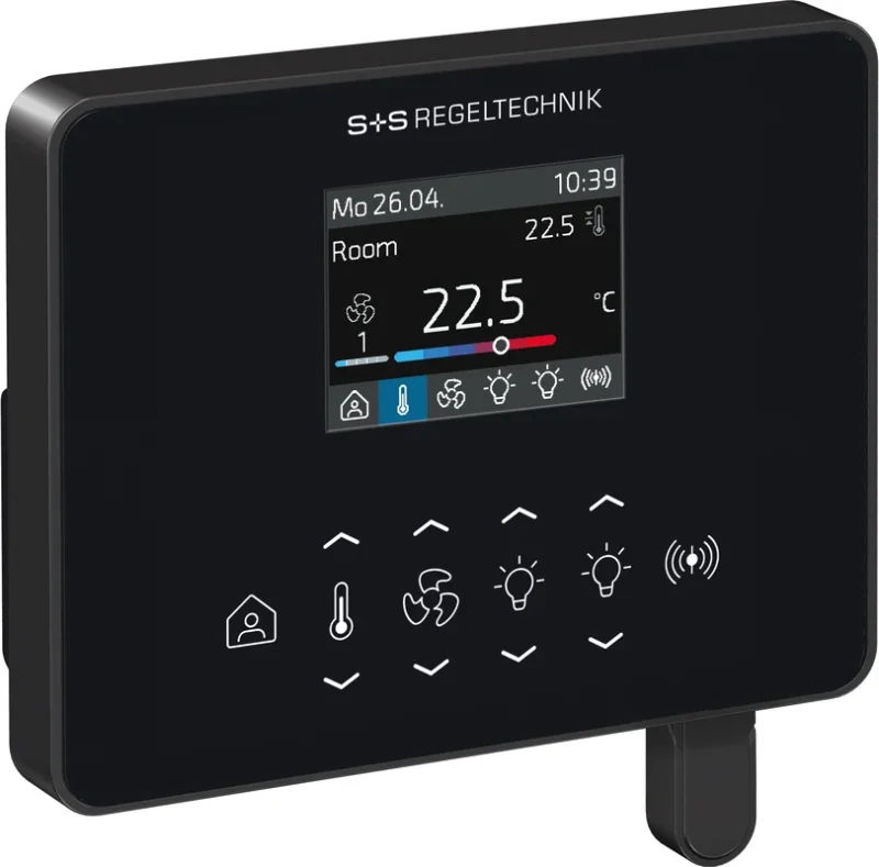 Raumbediengerät mit Display und Bedientasten