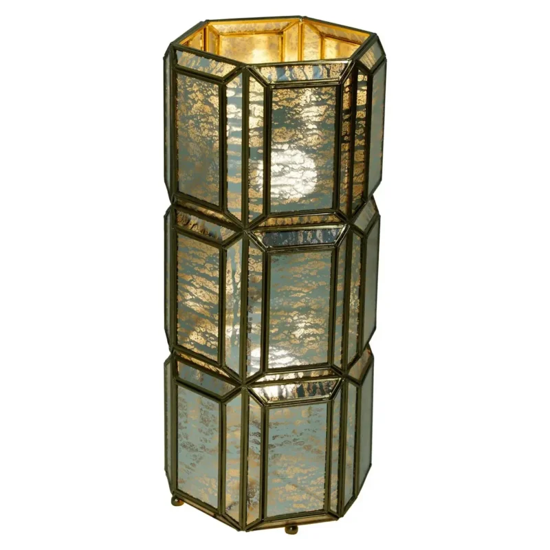 Richmond Interiors Tischlampe Yael brass antique-www.Stil-Ambiente.de-215703