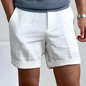 Leichte Herren Sommer-Shorts aus Leinen mit Relaxter Passform – Jorin