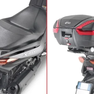 Yamaha X-MAX 400 [GIVI] - Topcase Träger für MONOKEY® oder MONOLOCK® Koffer zu montieren mit der MONOKEY® Platte M5 oder