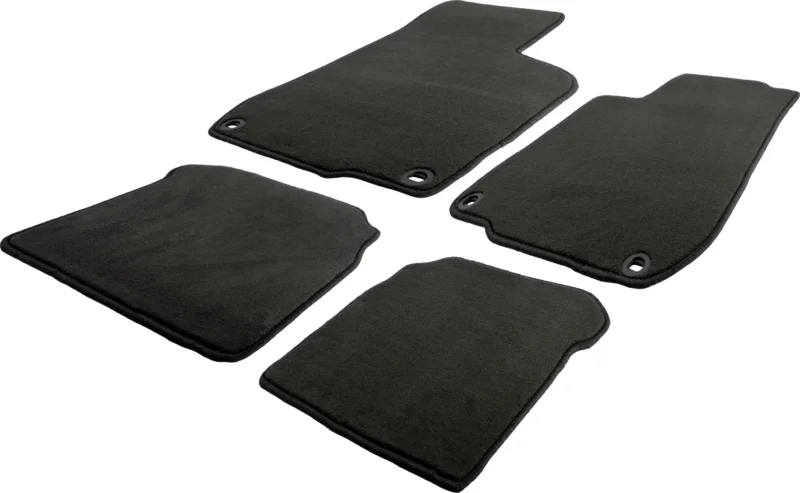 AutoStyle, Autoteppiche Velours passend für Opel Astra J & Cascada 2009-, Schwarz