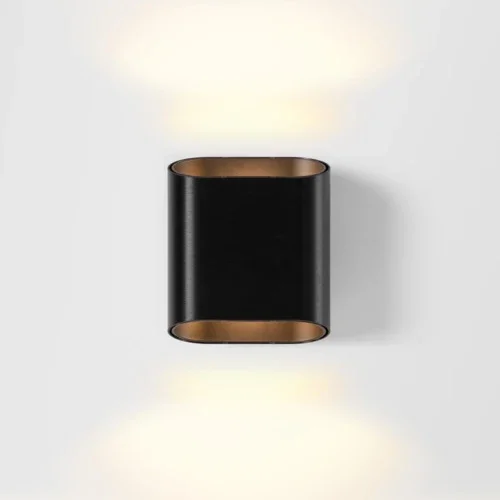 ELLUX - Wandleuchte Trapz Black- Black Matt