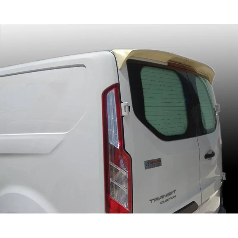 Motordrome, Dachspoiler passend für Ford Transit Custom 2012- (mit 2 Hecktüre) (PU), PU-Rim, Unlackiert