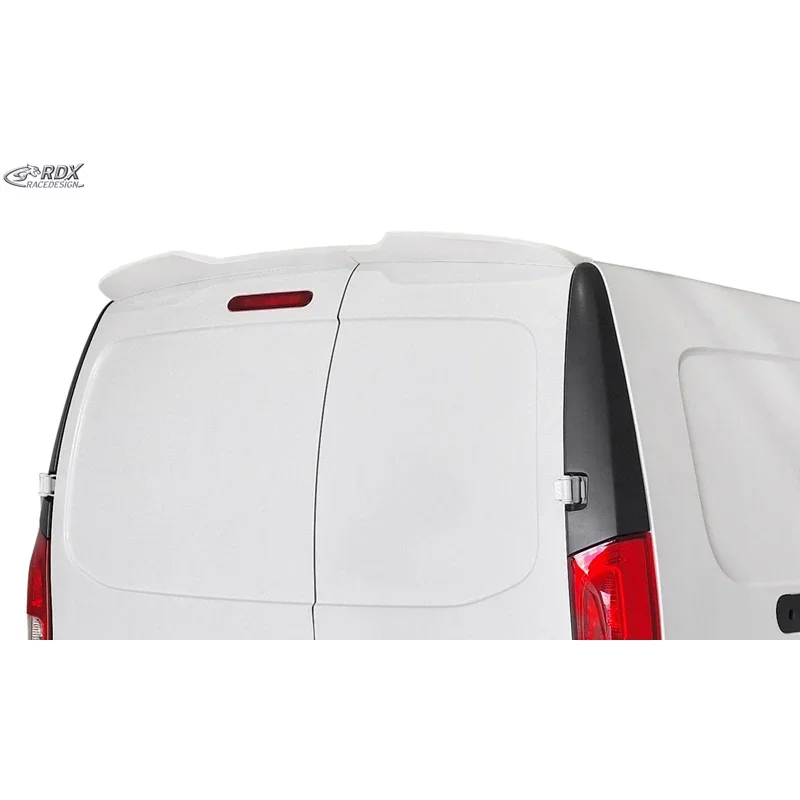 RDX, Dachspoiler, PU-Rim, passt zu Mercedes Citan (2012-2021), Renault Kangoo (2013-2021) & Nissan NV250 (2019-2021) mit 2 Hecktüren