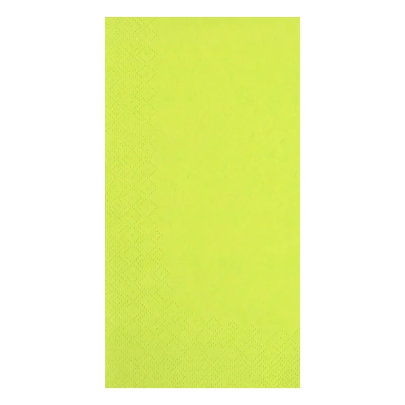 Zelltuchserviette-40x40-kiwi-achtel-Falz-ag134-8
