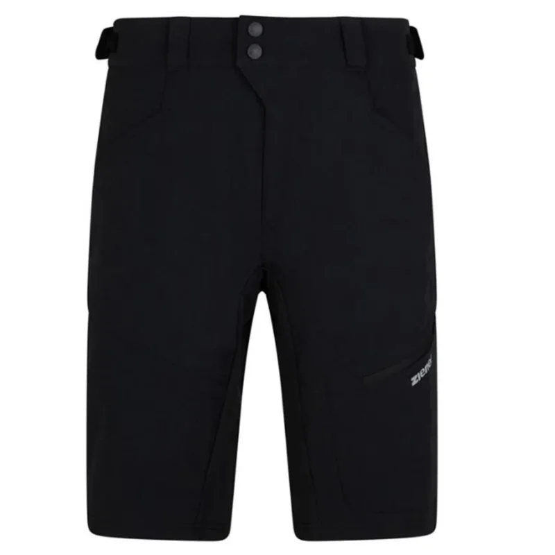 Ziener Nelat shorts man black Herren Radhose
