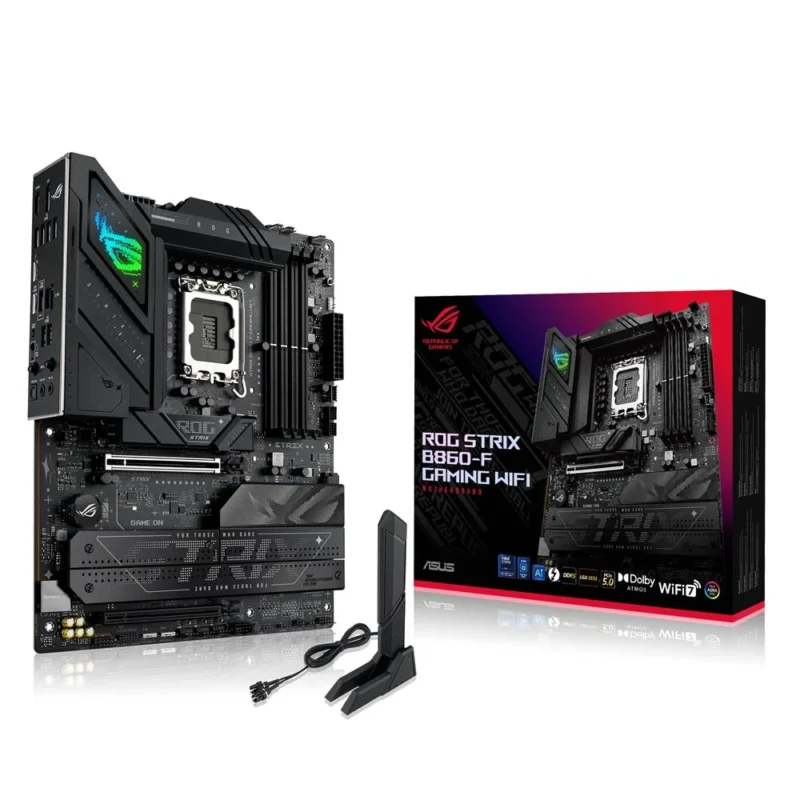 ASUS ROG STRIX B860-F GAMING WIFI Mainboard LGA 1851 ATX DDR5 PCIe 5.0 WiFi 7