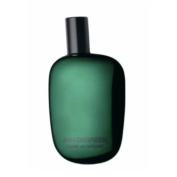 Comme des Garçons - Amazingreen mattgrüner Flakon mit schlichtem, elegantem Design und schwarzem Verschluss