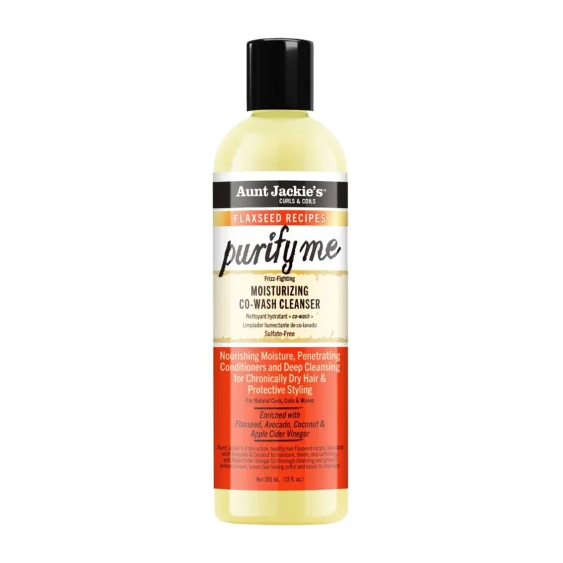 Aunt Jackie's Curls & Coils Flaxseed Recipes Purify Me Moisturizing Co - Wash Cleanser 355ml - gtworld.de