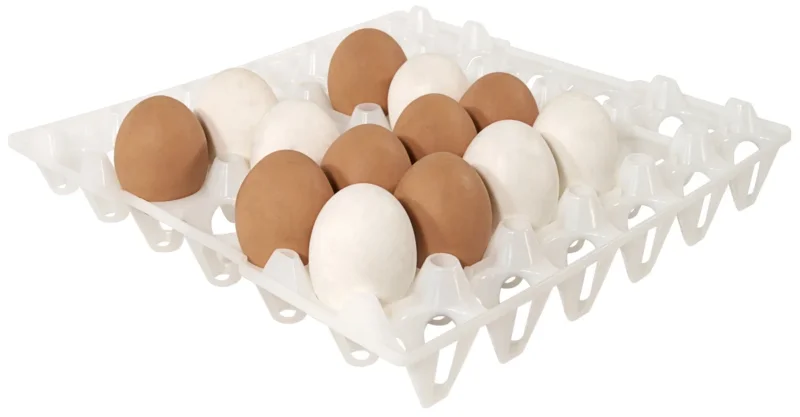 Eiertablett weiß