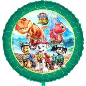 Ballon aluminium Pat patrouille™ Dino movie 46cm