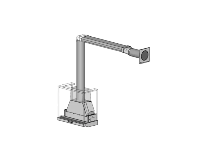 Berbel 1090079 Abluft-Set ECO II - Flach 125 bT