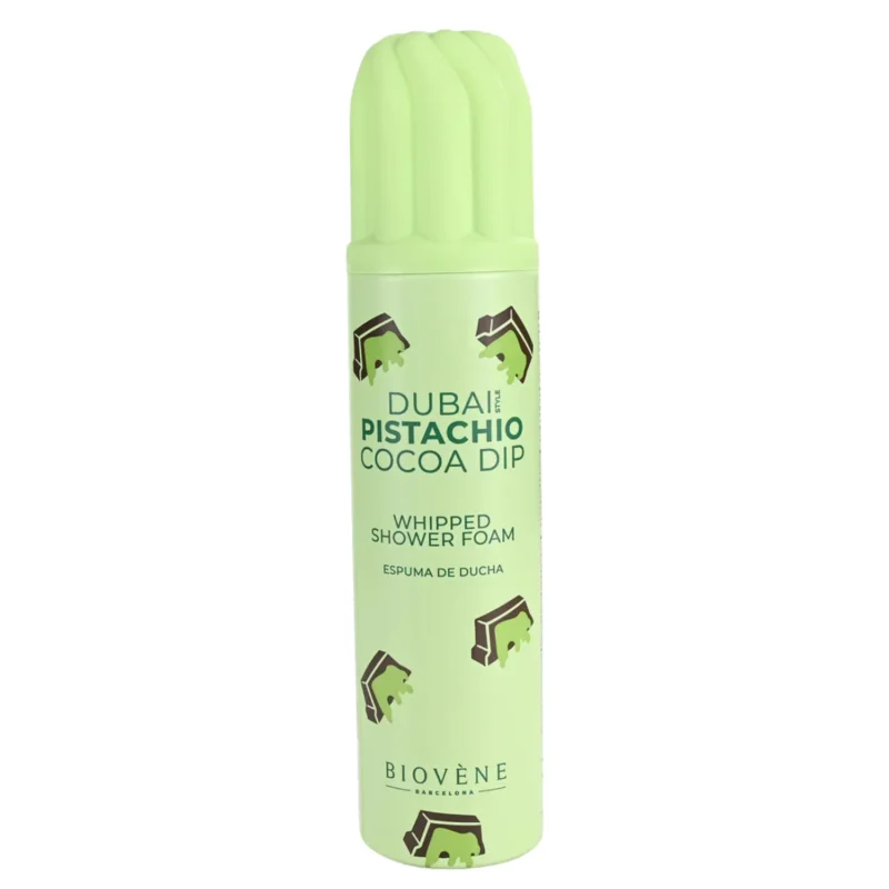Biovene Dubai Pistachio Cocoa Dip Whipped Shower Foam