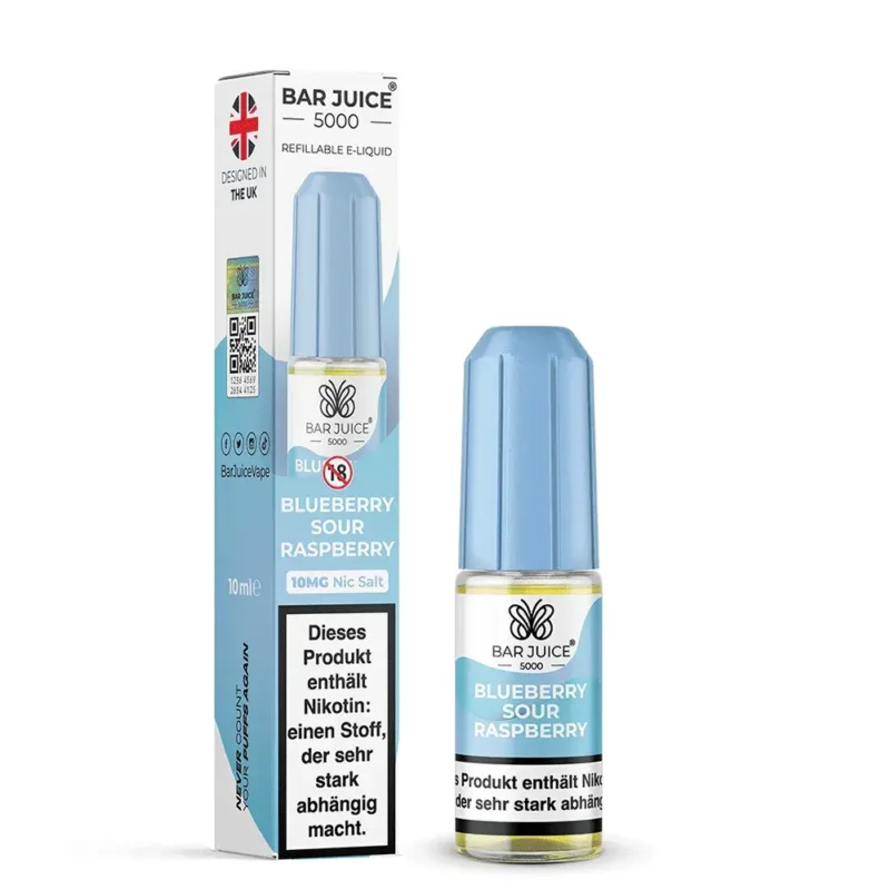 BAR JUICE 5000 - Blueberry Sour Raspberry - Liquid 10ml